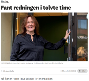 Mona er en superdame!